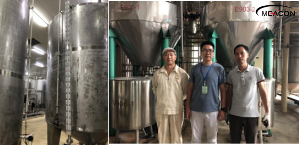美控磁翻板液位計使用現(xiàn)場